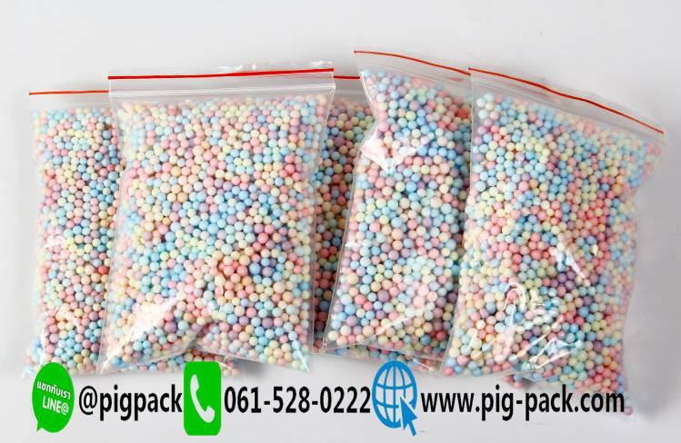 เม็ดโฟมเรนโบว์ตกแต่ง ขนาด 100 g