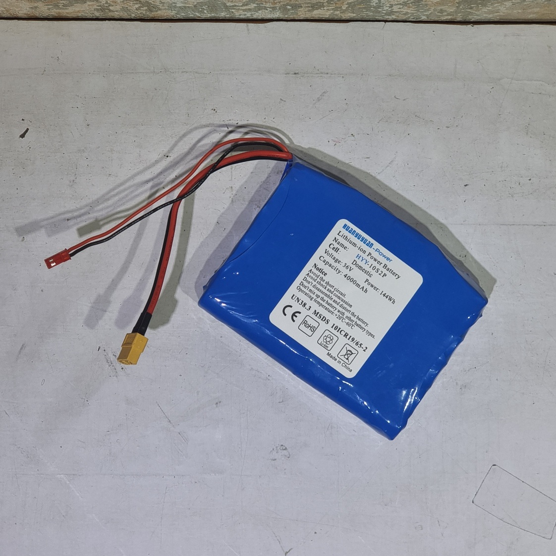 0503 แบตเตอรี่ สเก็ตบอร์ดไฟฟ้า battery Lithium polymer 25V 36V 48V เลือกตามขนาดกล่องแตเตอรี่