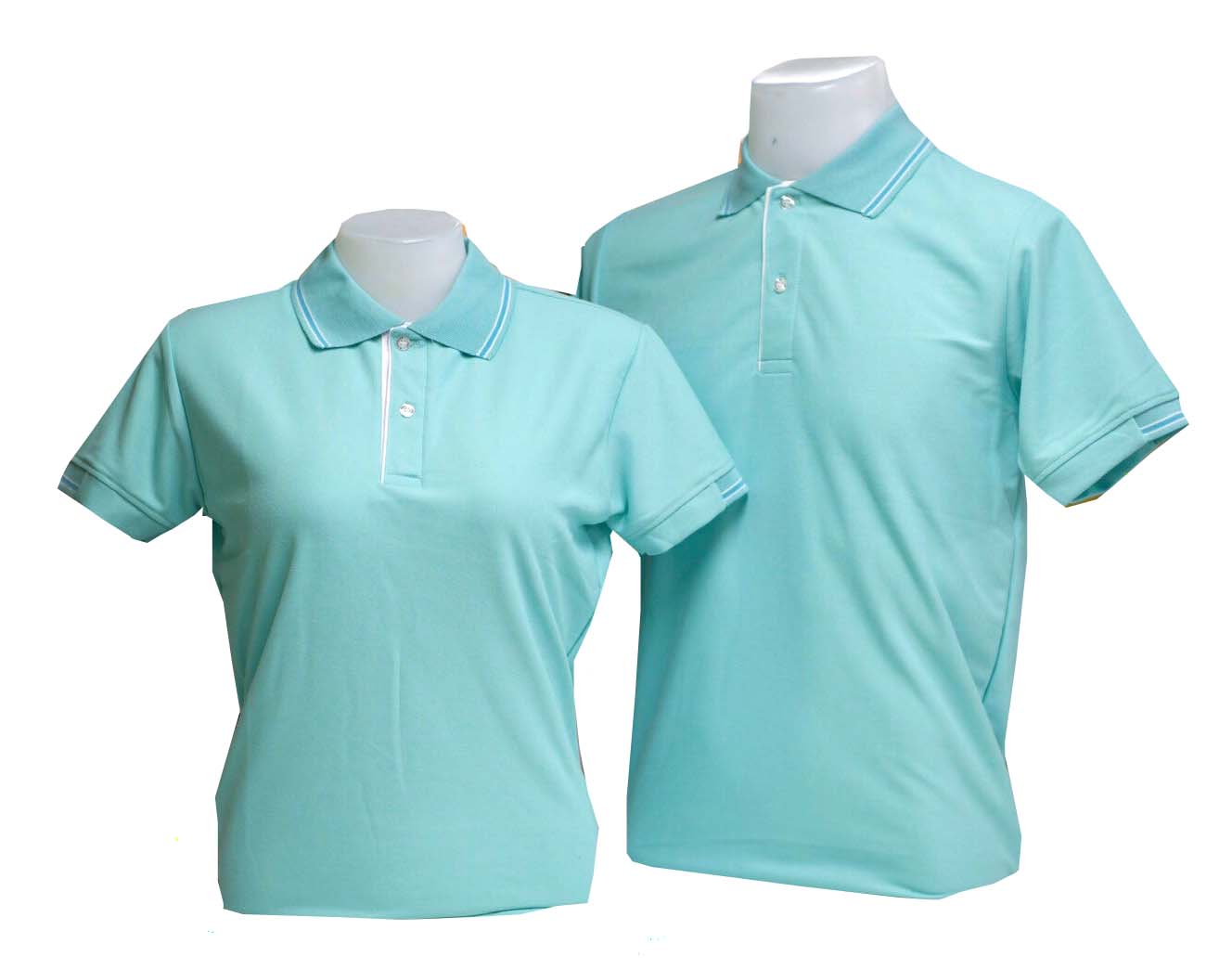 เสื้อโปโล สีเขียวมิ้นท์ ราคาส่ง