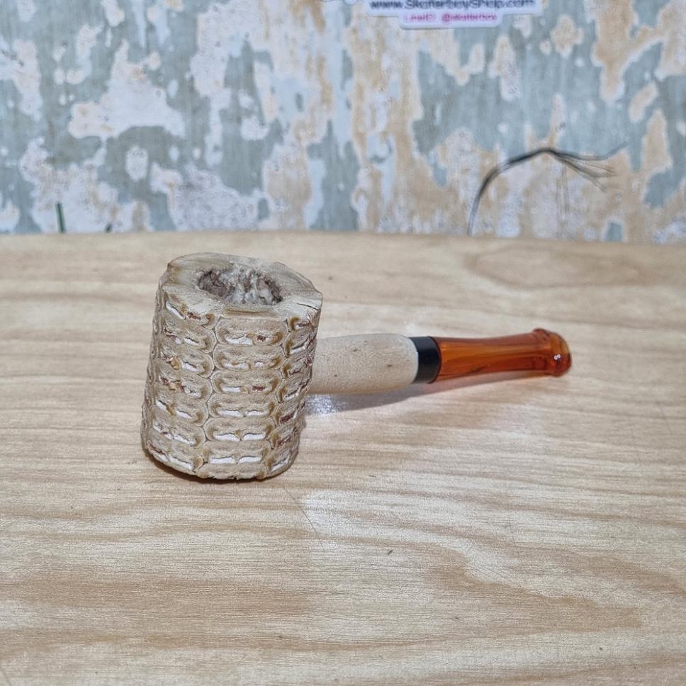 [1006] ท่ออเนกประสงร์ pipe organic ซังเข้าวโพด พกง่าย ใช้แล้วทิ้ง 2ขนาด