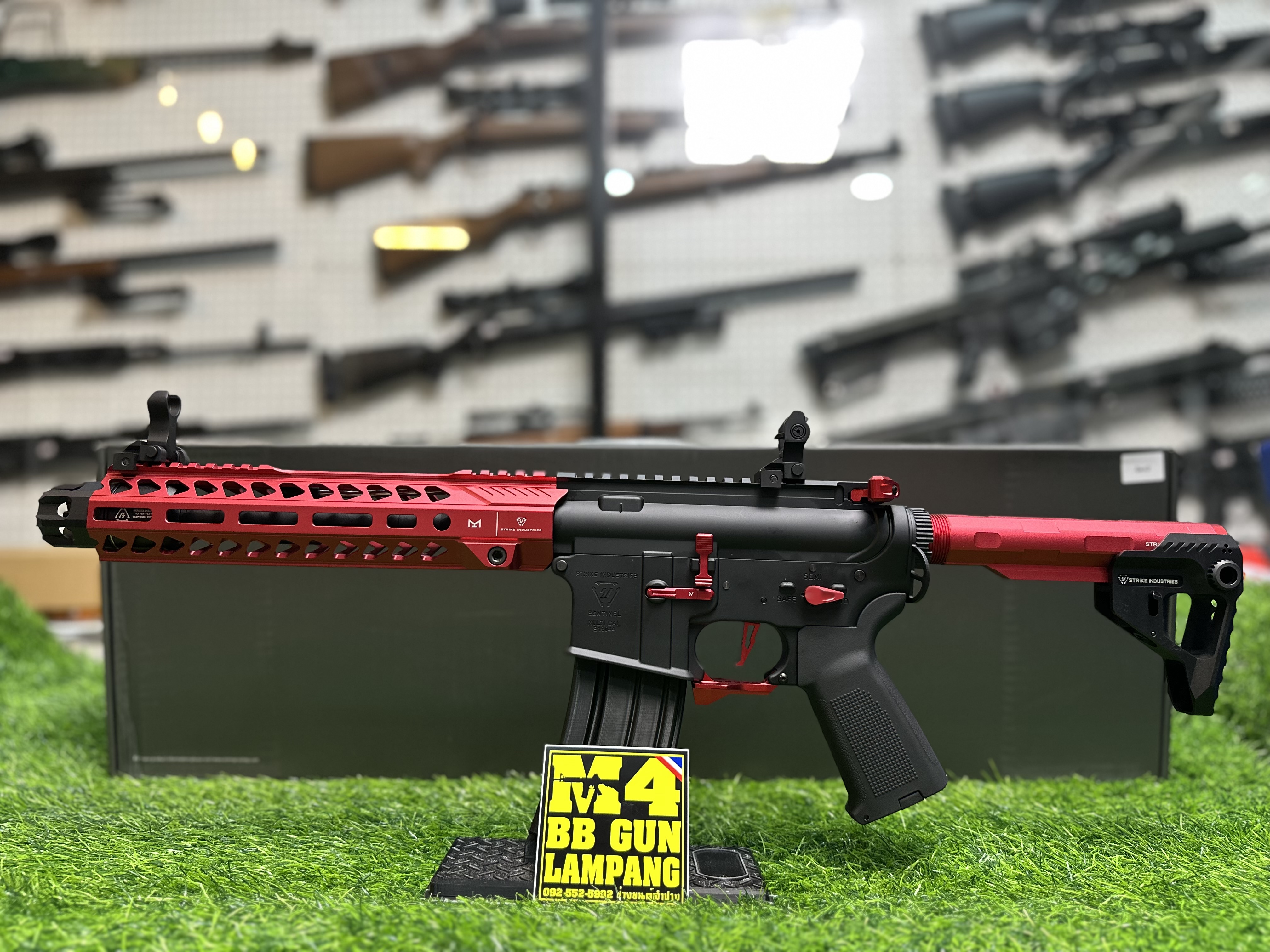 E&C x EMG 334 S2 STRIKE INDUSTRIES RED