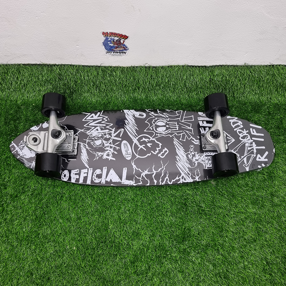 0201 Surf skate บอร์ด32นิ้ว แนะนำสูงไม่เกิน160-170cm เลี้ยว60องศา พร้อมเล่น
