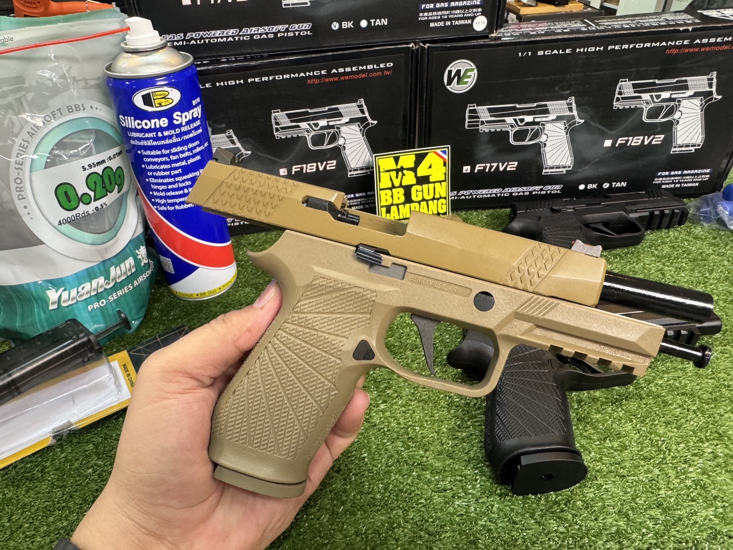 SIGSAUER P320 F18 V2 WILSON COMBAT(TAN)