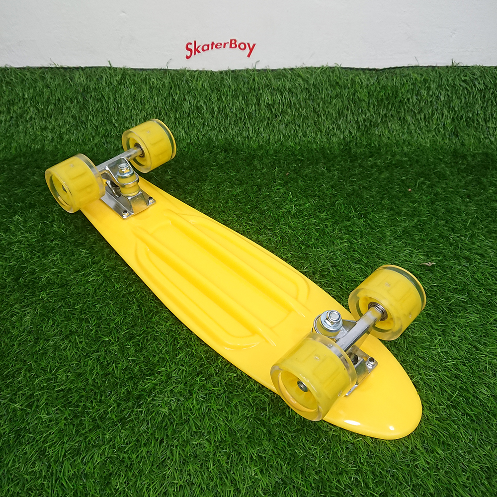 0202 Kid Skateboard ทรงเพนนี ล้อมีไฟ เลือกได้8สี น้ำหนักไม่เกิน 100kg