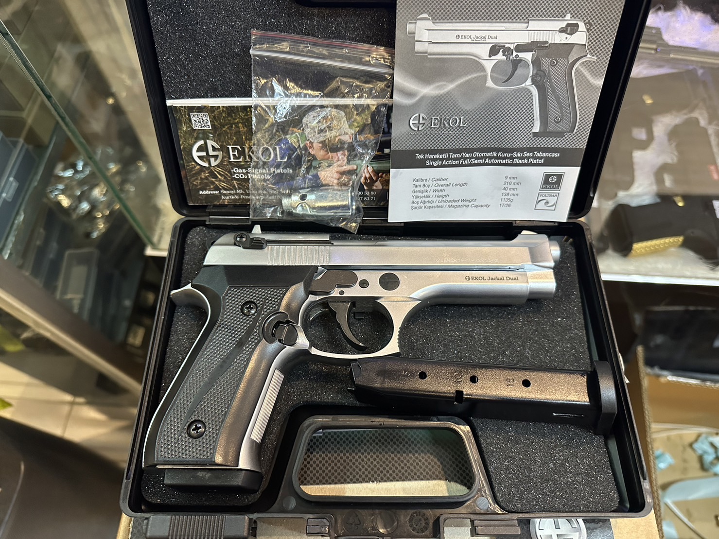 EKOL Jackal Dual บรอนซ์เงิน