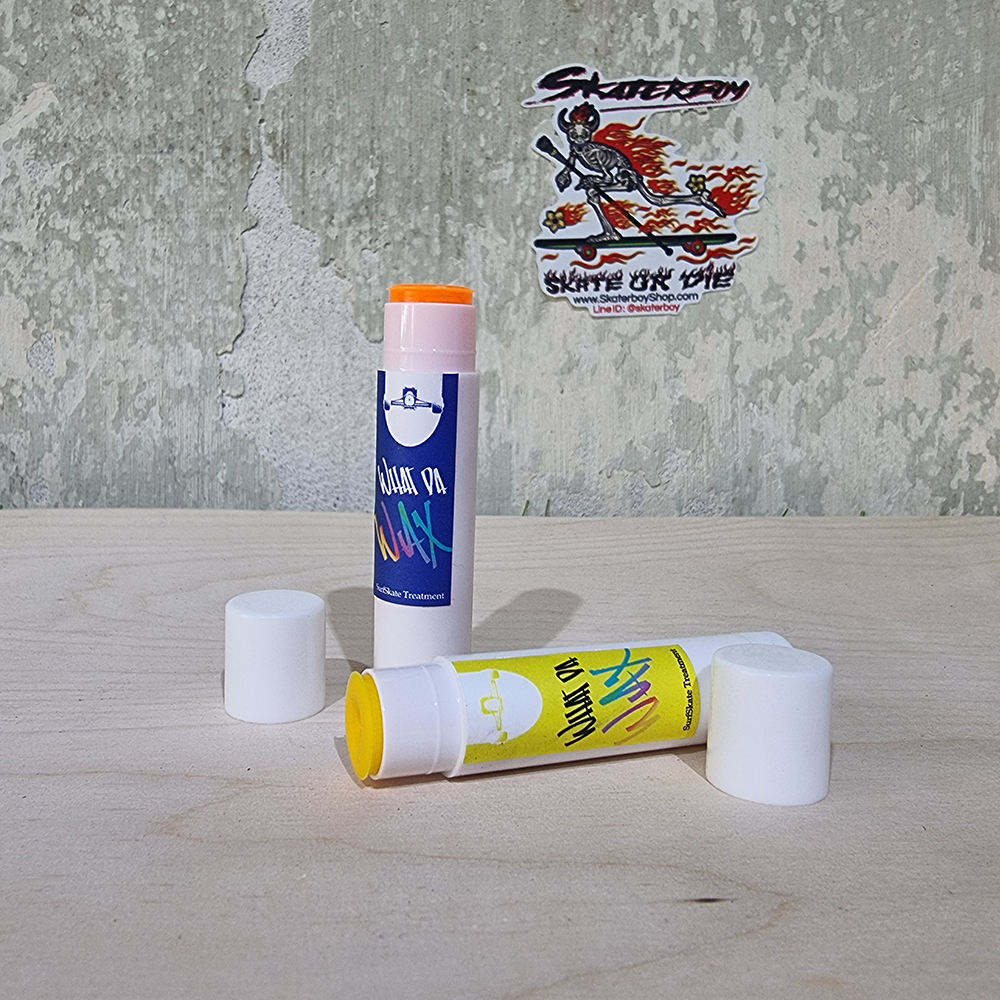 [0320] WAX ทาลูกยาง บูชชิ่ง สเก็ตบอร์ด เซิฟสเก็ต ลดเสียงดัง แก้ลูกยางปลิ้น เผาหัวก่อนใช้