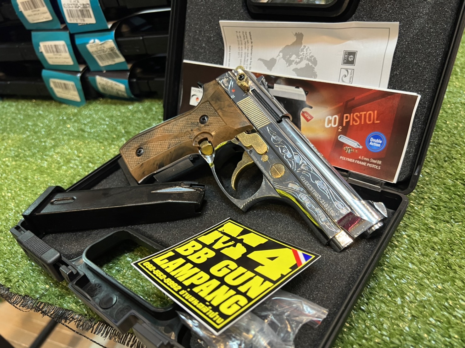 EKOL Jackal Dual Compact เงินเงา-ลายไทย-ไกรทอง