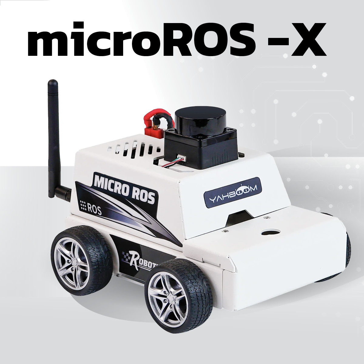 microROS-X หุ่นยนต์เพื่อการเรียนรู้ microROS