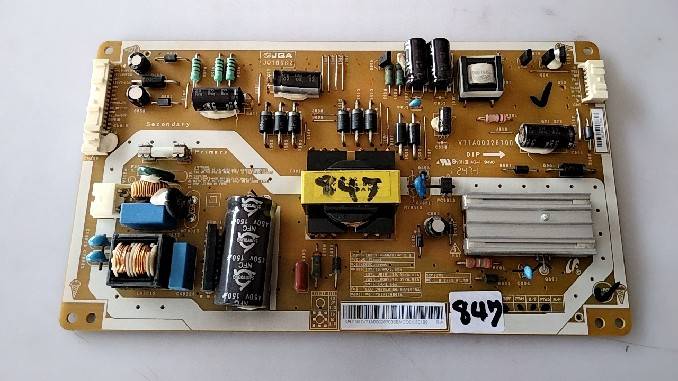 อันที่ 847 TOSHIBA 32PU200T ซัฟฟลาย V71A00026700 ดีเทสแล้ว