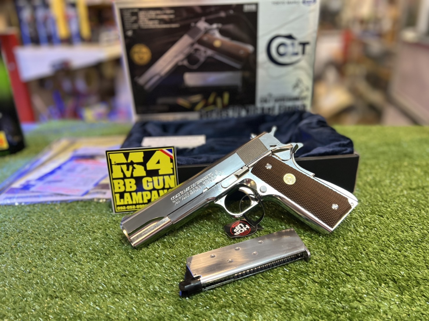 Tokyo Marui - Colt Government Series' 70 Nickel Finish