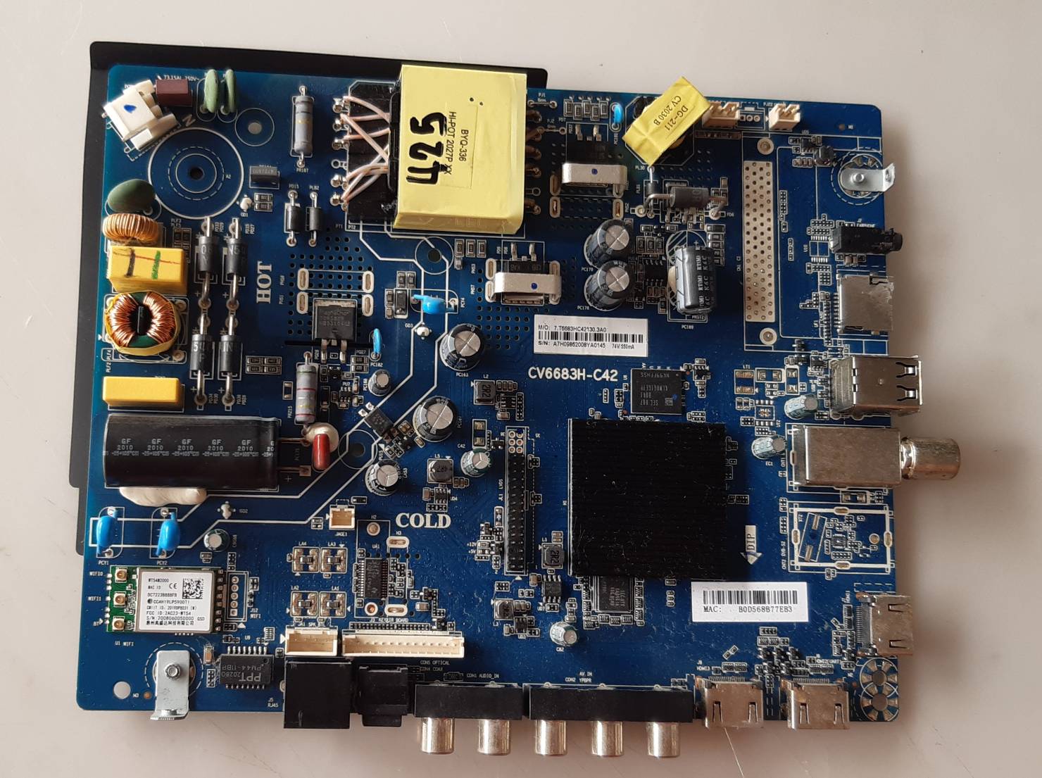อันที่ 425 Haier LE43K8000A ซีสเตร็ม CV6683H-C42 ดีเทสแล้ว