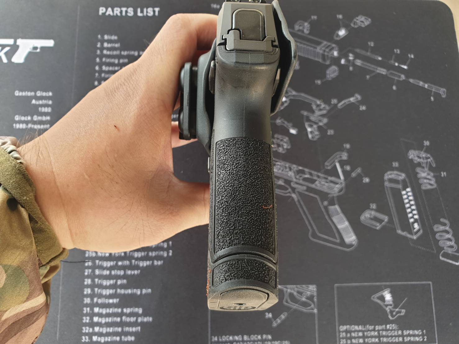 ซองพกใน Kydex SiG Sauer P365 (K0500)