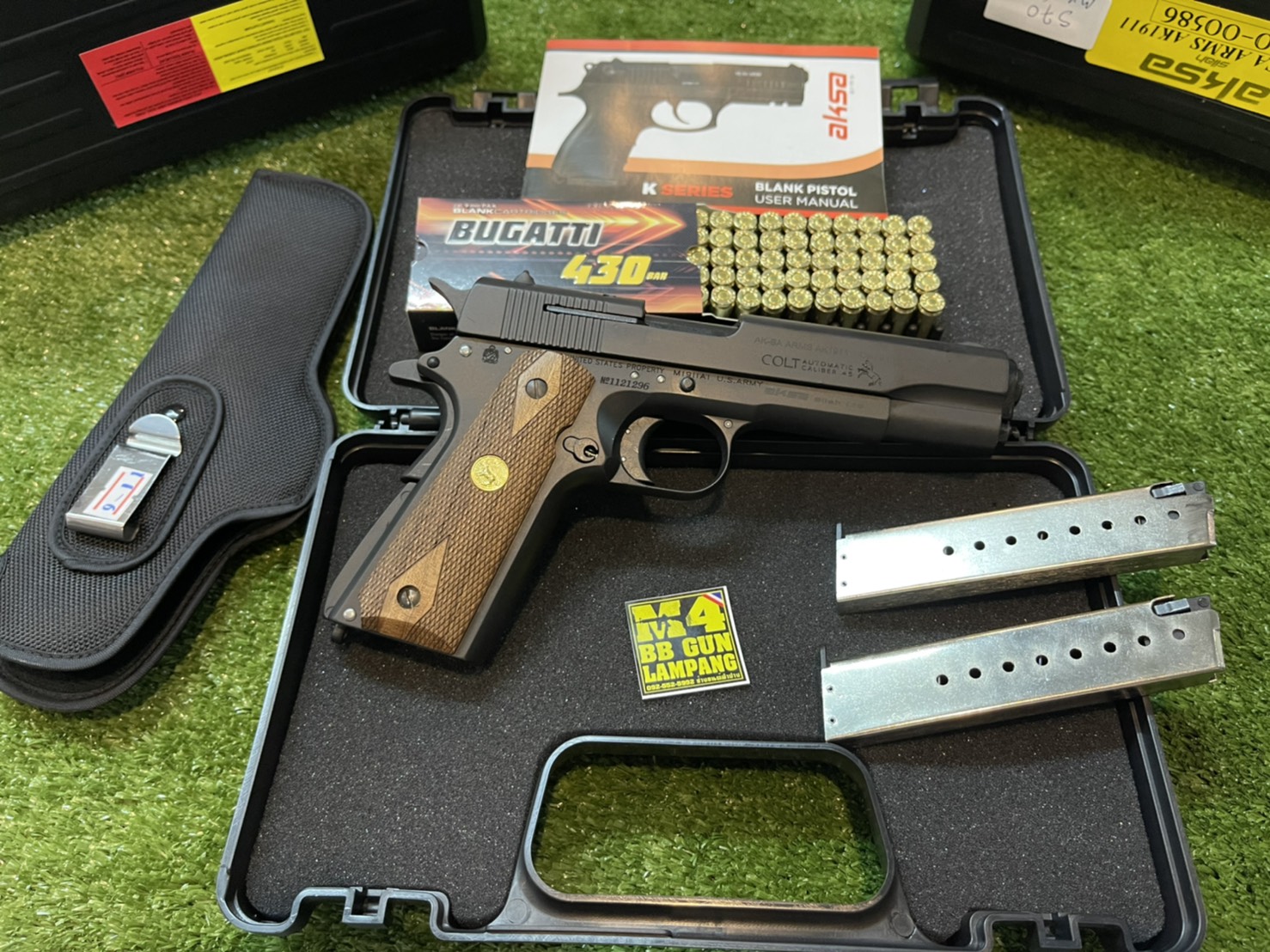 AKSA COLT 1911 ลาย Series 80 สีดำ