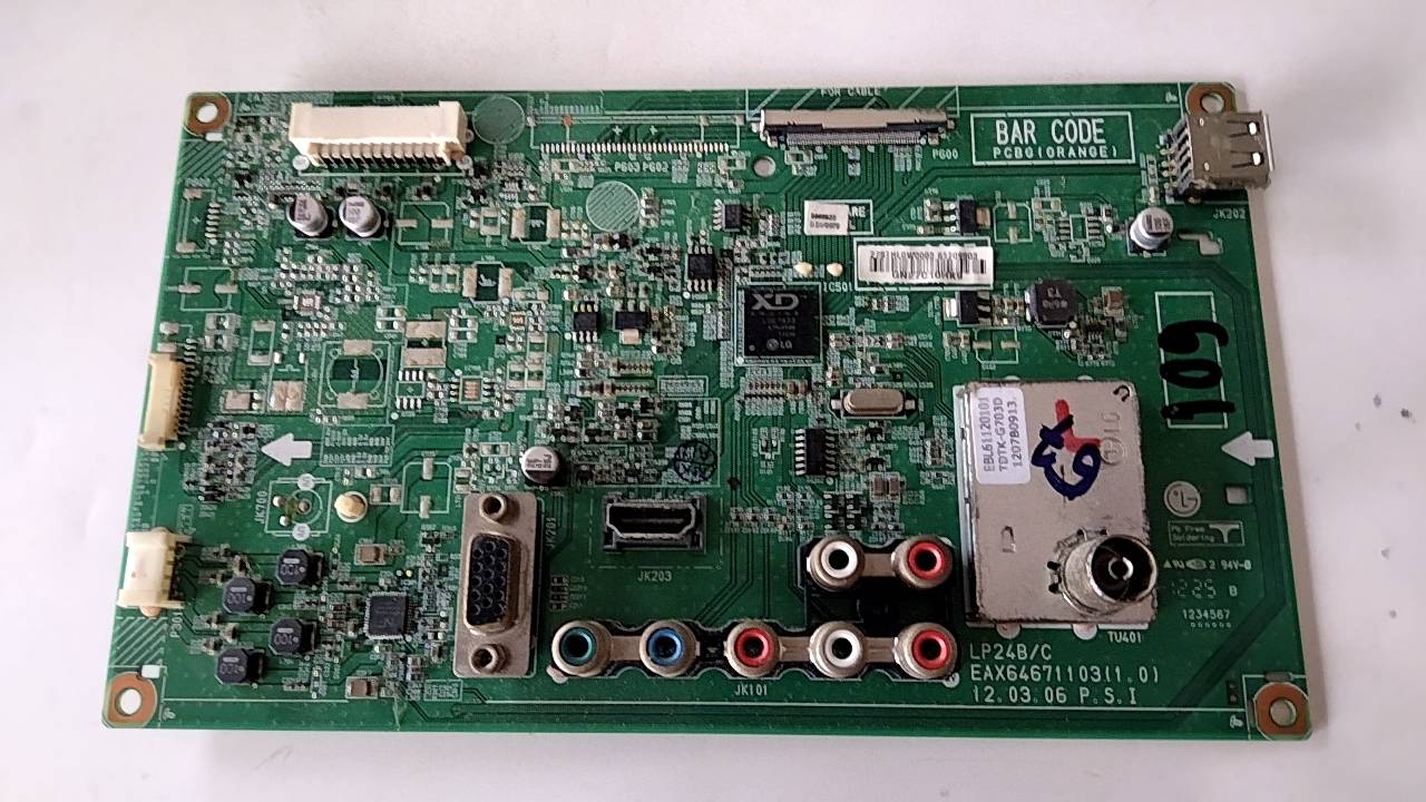 อันที่ 109 LG 42LS3110 ซีสเตร็ม EAX64671103 51PIN ดีเทสแล้ว