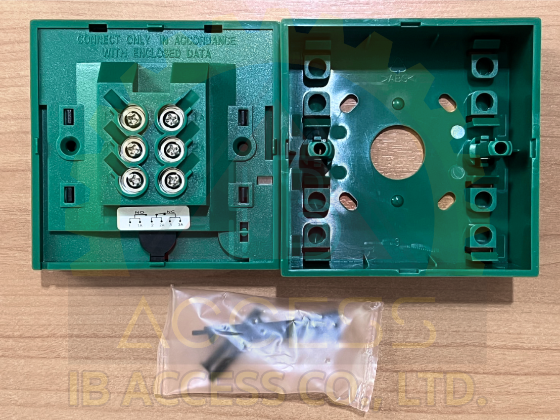 Emergency Break Glass สำหรับระบบ Access Control (สีเขียว)