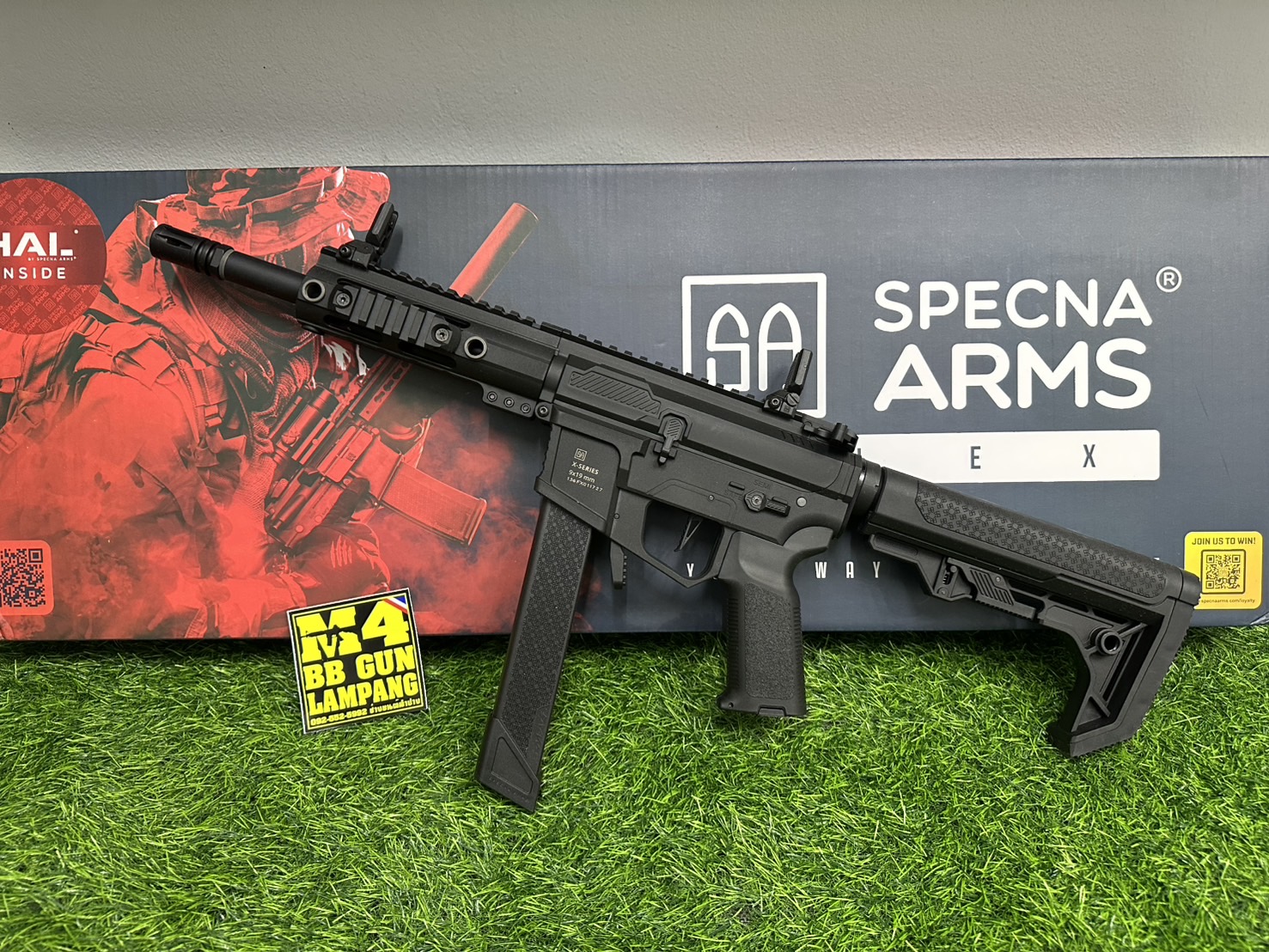 Specna Arms SA-FX01 FLEX™ HAL ETU : AR9 Custom (Black)