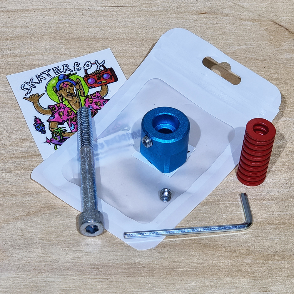 [0313][พร้อมส่ง]ชุดเบ้าสแตนเลส กันน็อตยึดสปริงคลาย adapter SM S7 ทำสี สวยงาม