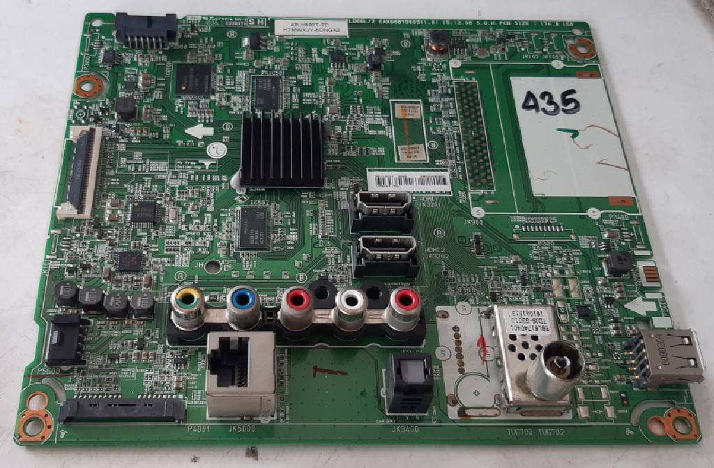 อันที่ 435 LG 43LH590T ซีสเตร็ม EAX66873003 ดีเทสแล้ว