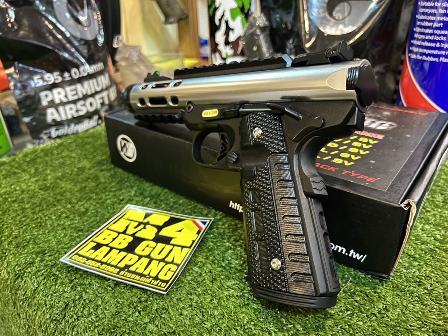 We Galaxy 1911 Sereis GBB – สีเงิน