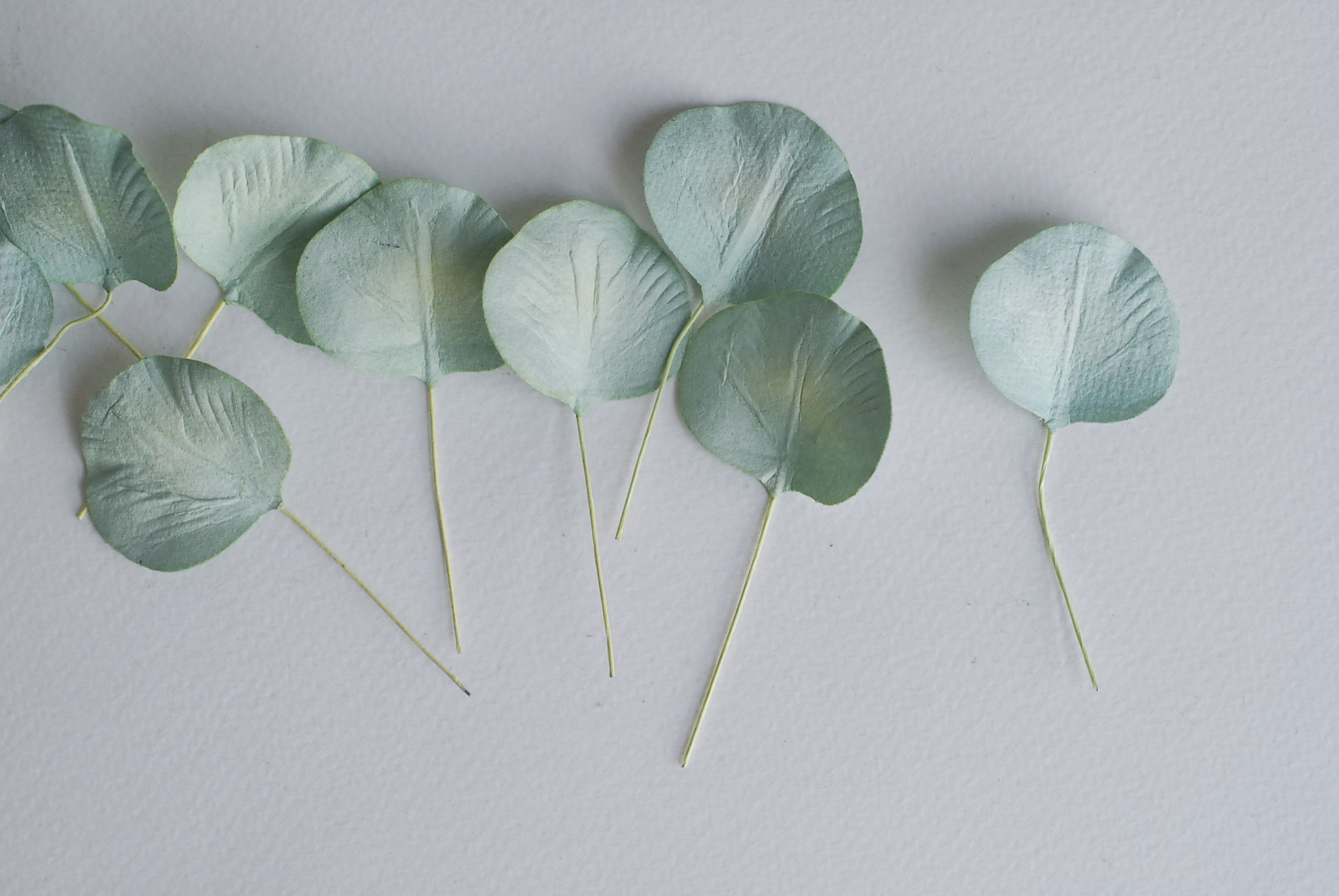 ใบไม้กระดาษ orbicular leaves ใบไม้กระดาษสา ราคาส่ง,ใบไม่้กลม กระดาษ สำหรับงานประดิษฐ์ ใบไม้ประดิษฐ์ สำหรับตกแต่ง หรืองานแต่งงาน สีเขียวตุ่น ขนาด 3x3 cm. จำนวน 50 ใบ