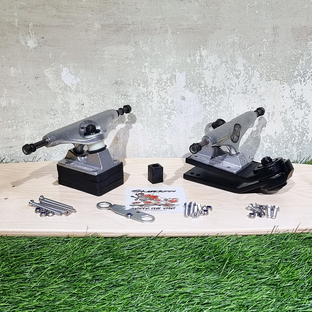 [0307] Adapter surf เสริมทรัคสเก็ตบอร์ด S7 V3 ระบบ บุชชิ่งสี่เหลี่ยม80A 90A ใช้กับทรัคได้ทุกรุ่น CX4 สตรีท longboard