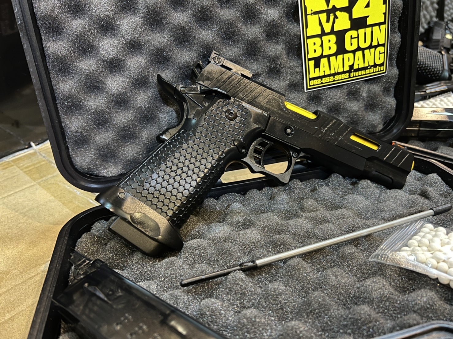 Golden Eagle GE3336 - Hi-Capa 5.1 AQUA ท่อทอง