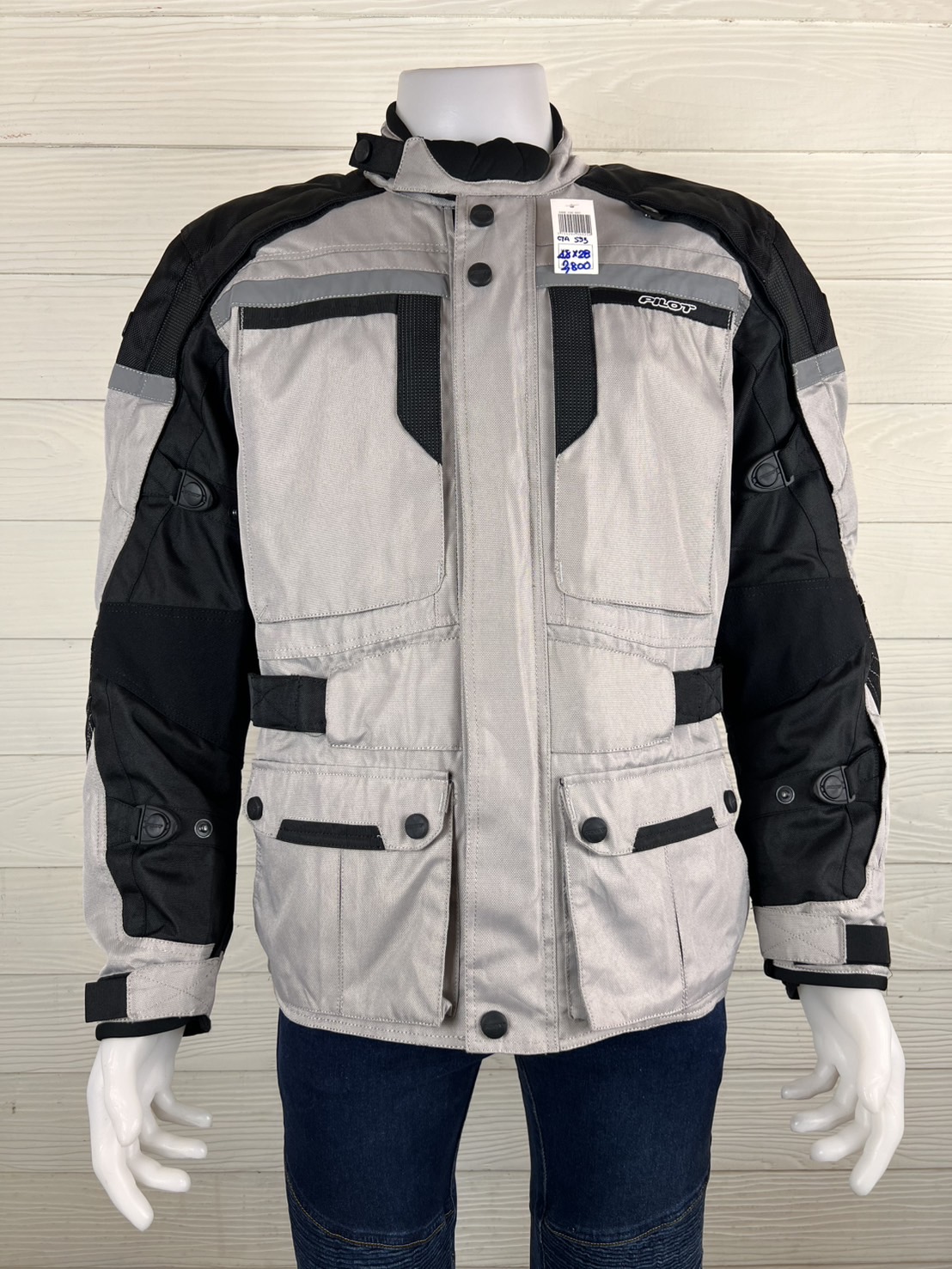 เสื้อขี่มอเตอร์ไซด์( มือสอง) CTA 593 : อก 48" ยาว 28" (L) PILOT