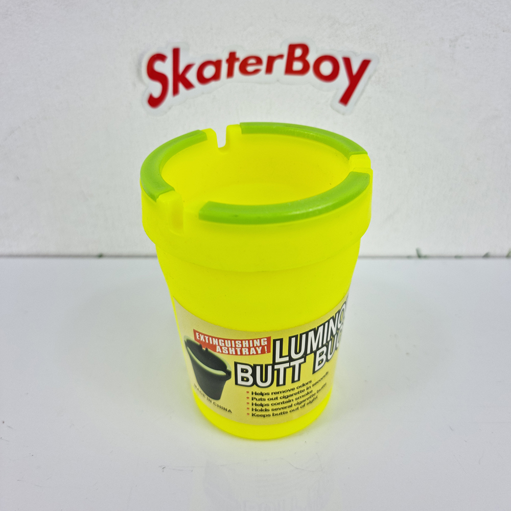 [1007] ถังขยะพกพา ติดรถ ทรงแก้วหาที่วางง่าย ทนความร้อน ฝาปิดมิดชิด