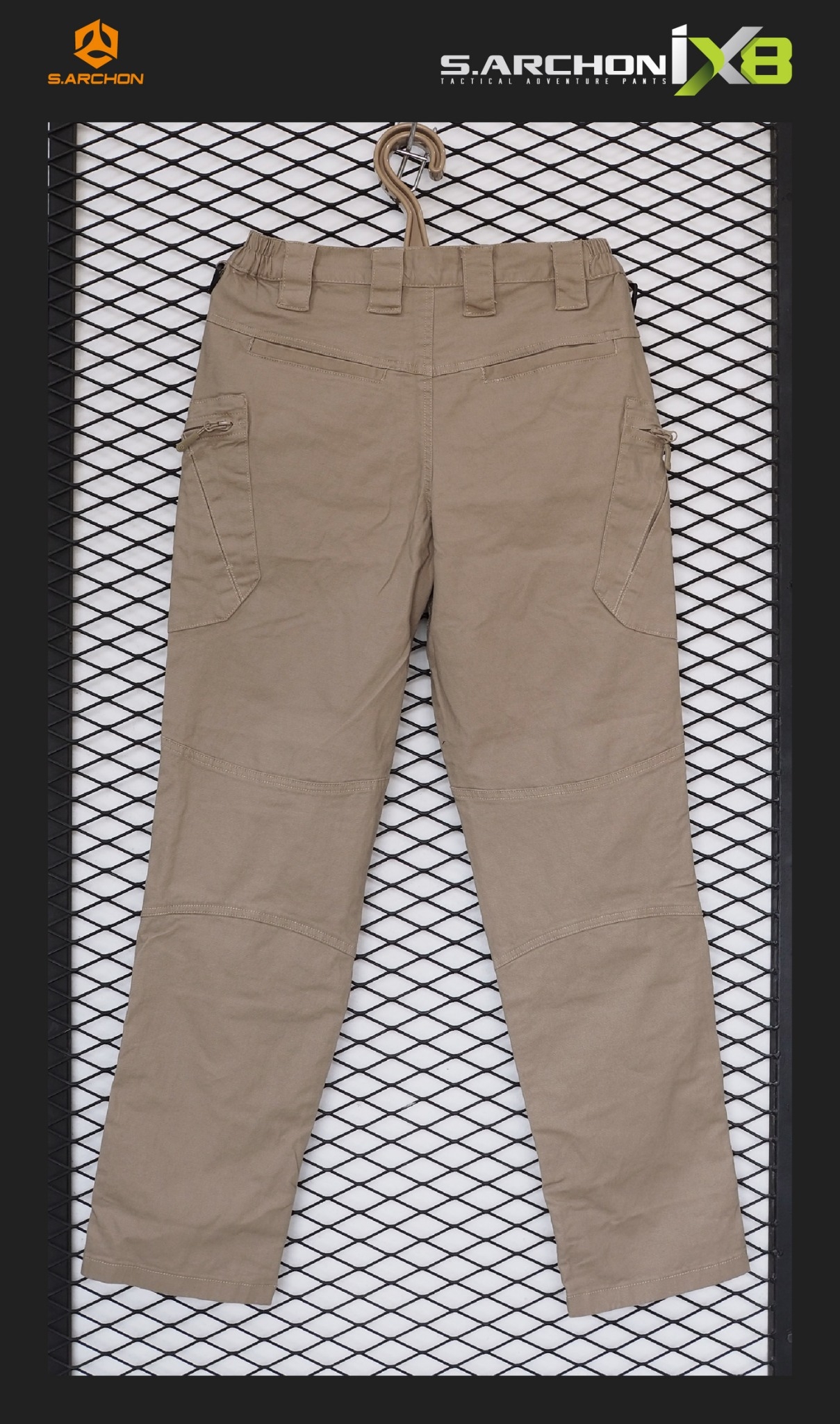 กางเกง S.Archon รุ่น IX8 ผ้ายืด (K0590)