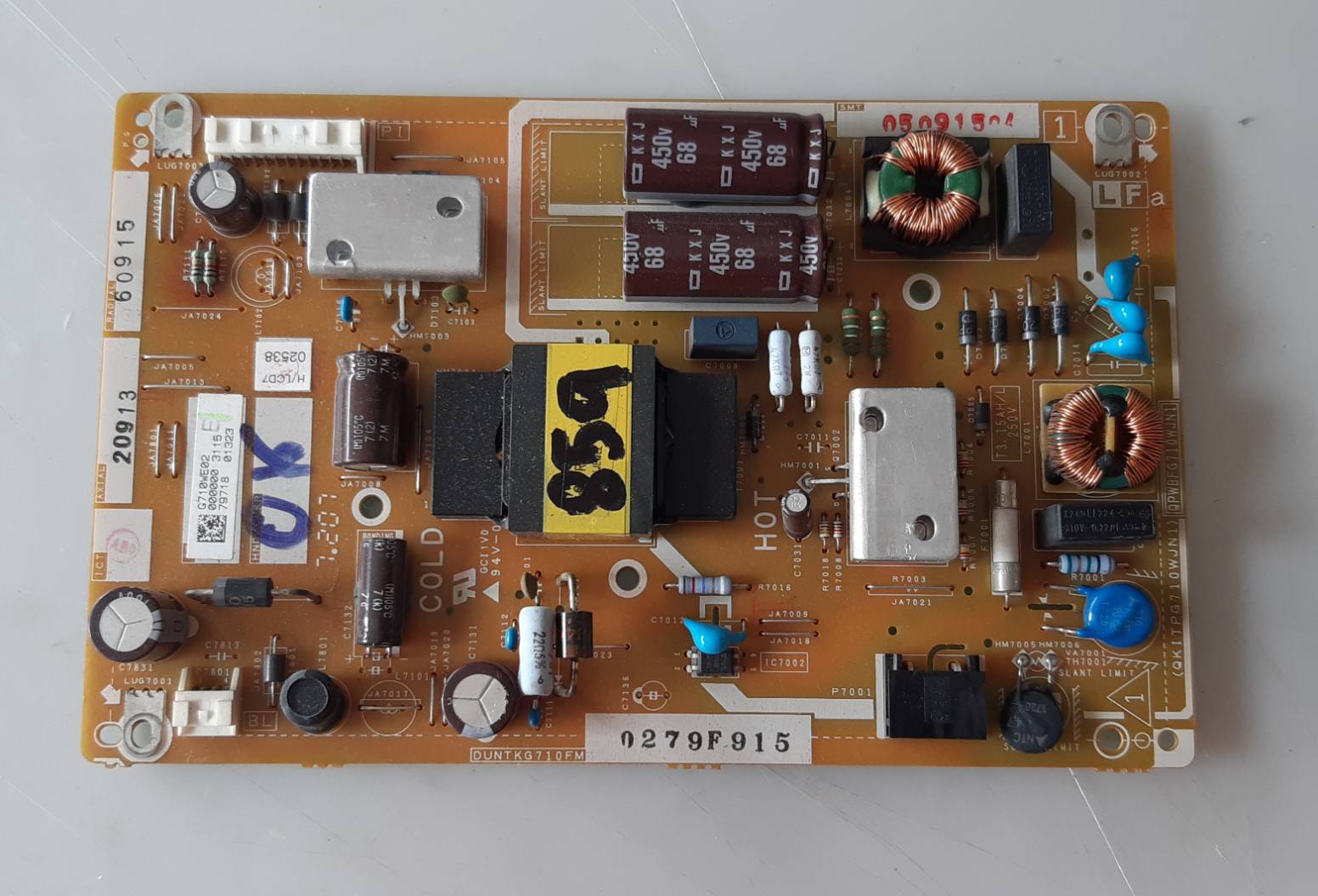อันที่ 859 SHARP LC-40LE280X ซัฟฟลาย QPWBFG710WJN1 QKITPG710WJN1 DUNTKG710FM ดีเทสแล้ว