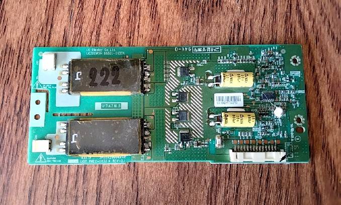 อันที่ 222 LG 32LK311 อินเวอร์เตอร์ 6632L-0637A ดีเทสแล้ว