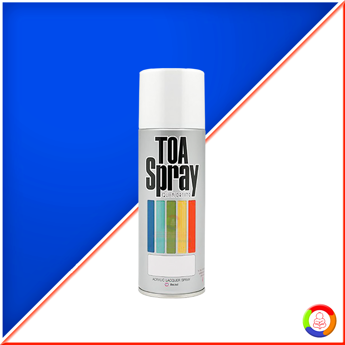 Toa Flat White Primer Spray No.65