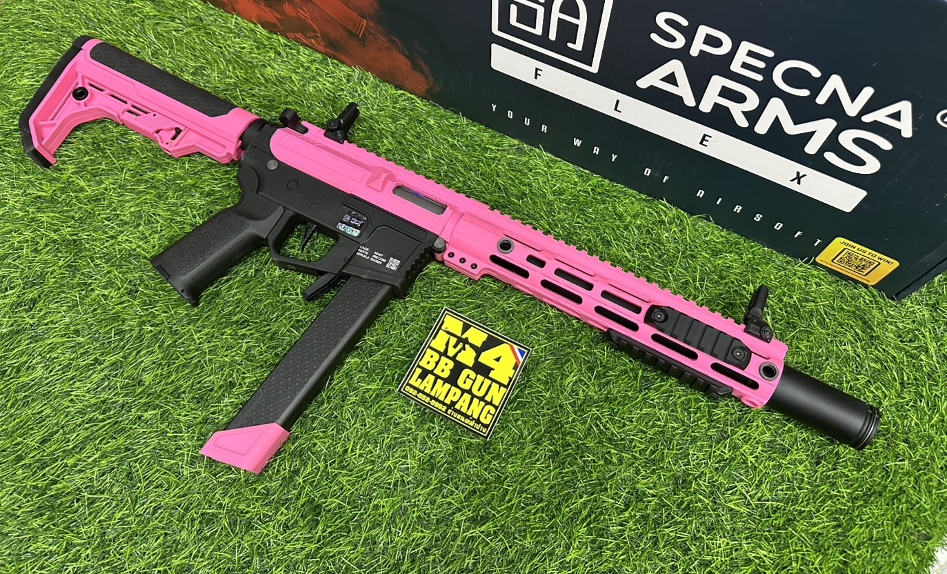 Specna Arms SA-FX02 FLEX™ HAL ETU : AR9 Custom (Pink)
