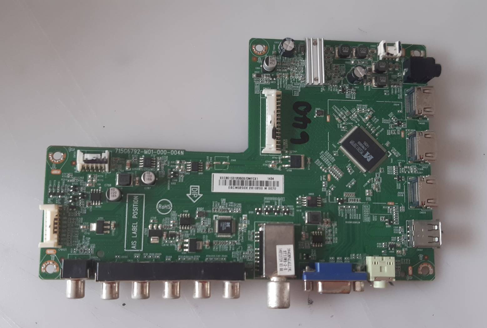 อันที่ 640 PHILIPS 40PFT5109 ซีสเตร็ม 715G6792-M01-000-004N ดีเทสแล้ว
