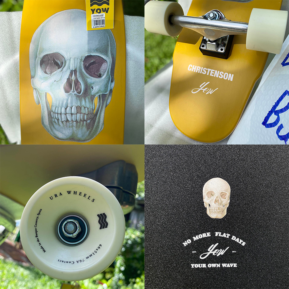 0202 sp Surfskate Yow ลาย surf ทรัค Meraki เล่นง่าย ลายสวย