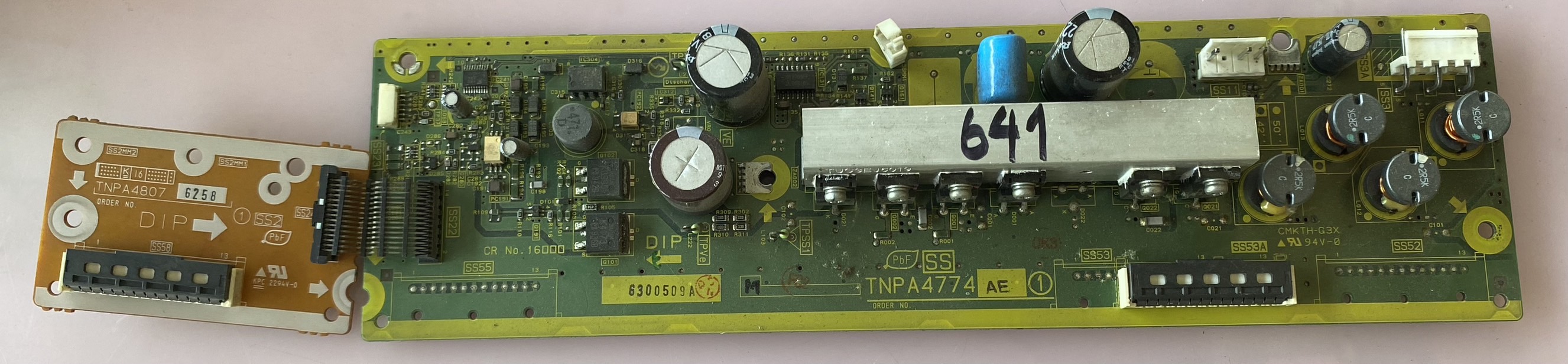 อันที่ 641 Panasonic TH-P42C10T TNPA4774 ดีเทสแล้ว ราคา 750 บาท