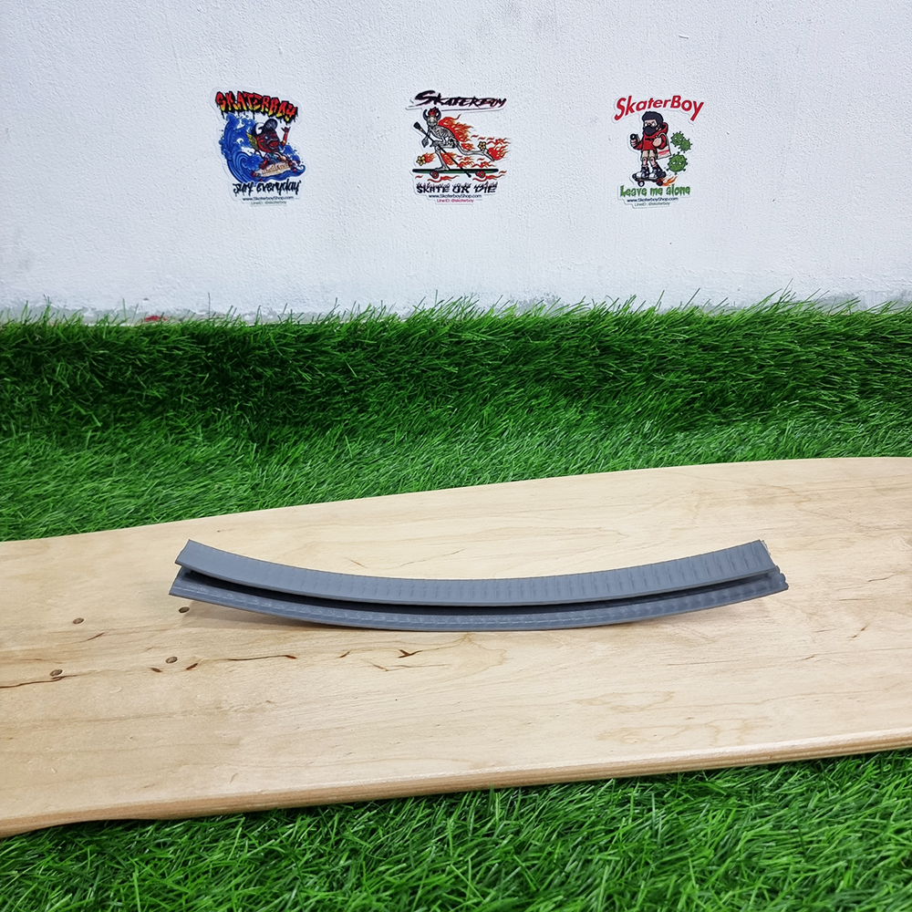 [0302][ลด50%] ขอบยางกันกระแทก แบบบาง แบบหนา เสริมแผ่นเหล็ก ยาวประมาณ 30cm