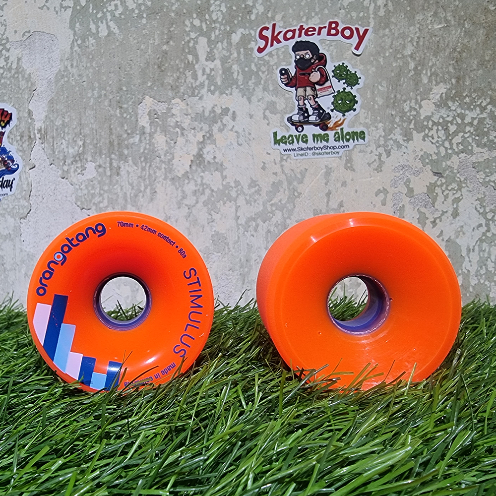 [0317] ล้อเซิร์ฟสเก็ต Orangatang รุ่น Stimulus ขนาด 70x42mm แบ่งขาย เกาะถนน snap ดี ลองบอร์ด