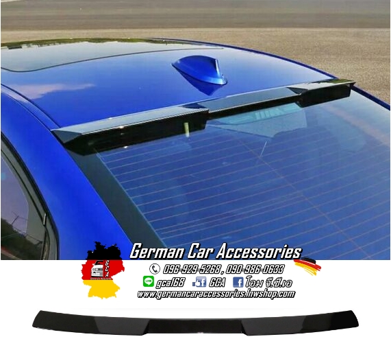Roof Spoiler Vorsteiner สีดำเงา BMW F30