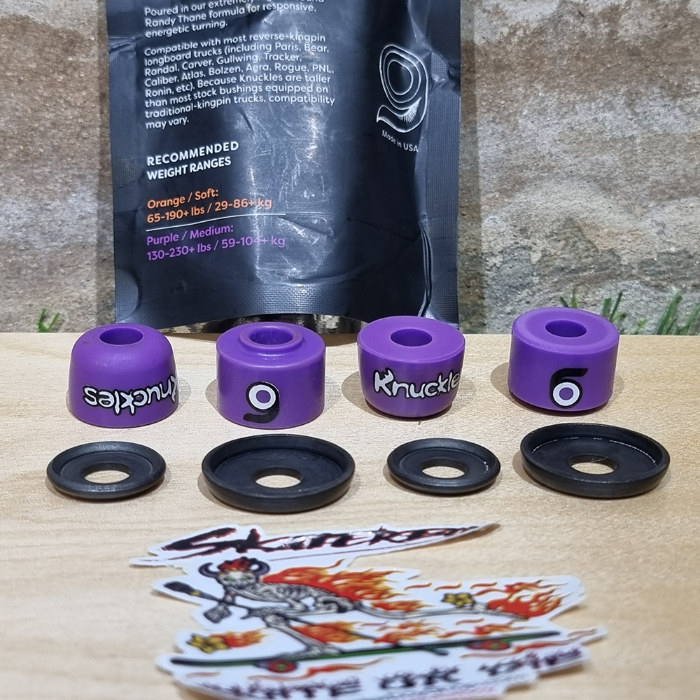 [0312] Bushing เซิร์ฟสเก็ต Orangatang รุ่น Knuckles บูชชิ่งมีขอบแก้ปลิ้น surf skate CX4 longboard