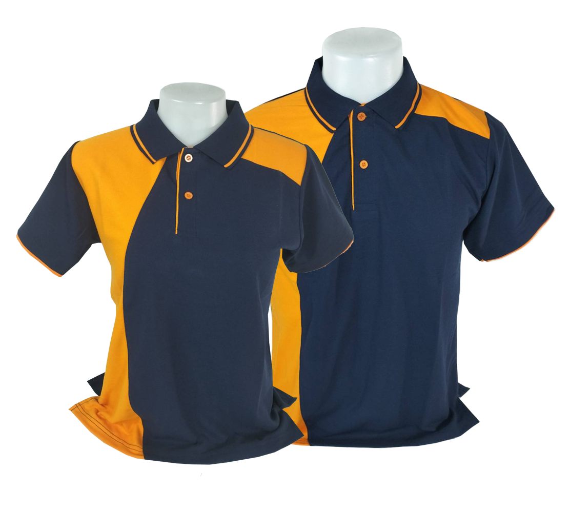 เสื้อโปโลทีซี สีน้ำเงินกรมเข้ม ราคาส่ง