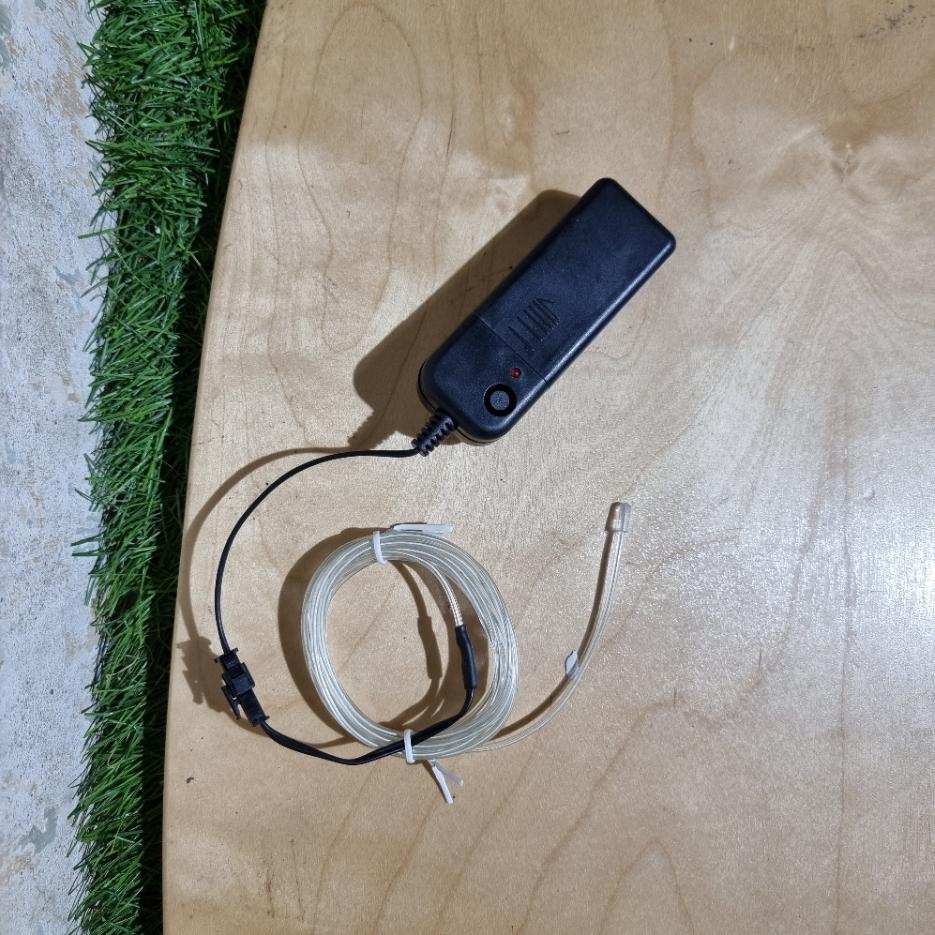 [0320] ไฟแต่ง ติด สเก็ตบอร์ด สกู๊ตเตอร์ ใส่ถ่าน AA ปรับไฟกระพริบ 3mode ซ่อนใต้ ขอบกันกระแทก