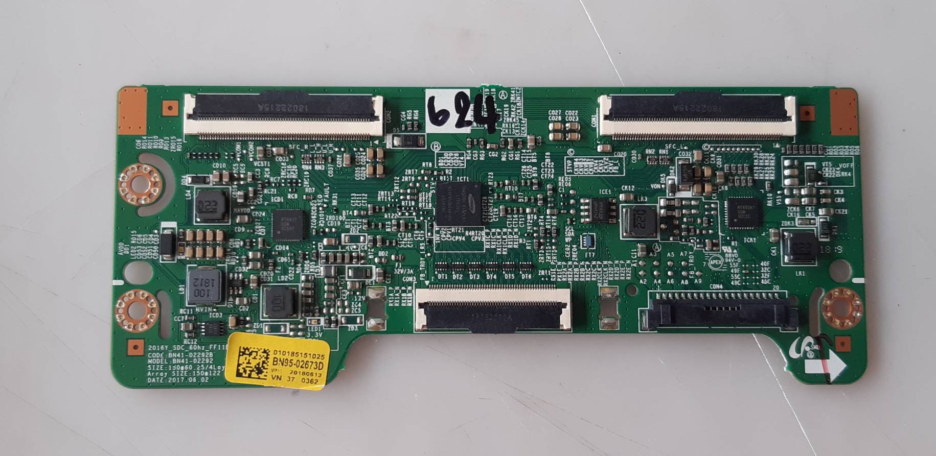 อันที่ 624 Samsung UA49N5000AK ทีคอน BN41-02292B ดีเทสแล้ว