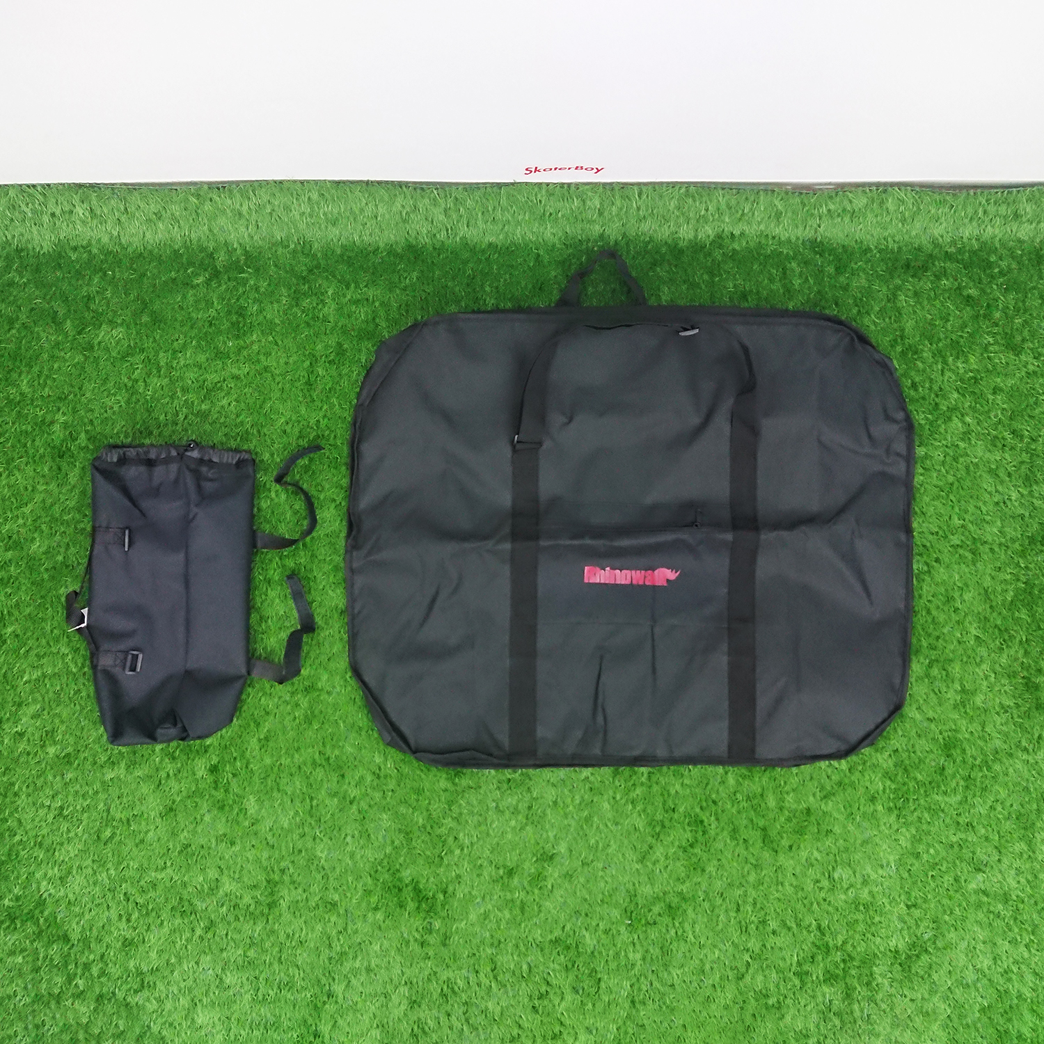 [0901] กระเป๋าจักรยานพับ 3ขนาด สำหรับล้อ 14-20นิ้ว สะพายขึ้นรถไฟฟ้า ถุงเก็บง่าย ผ้าหนา Folding bike bag