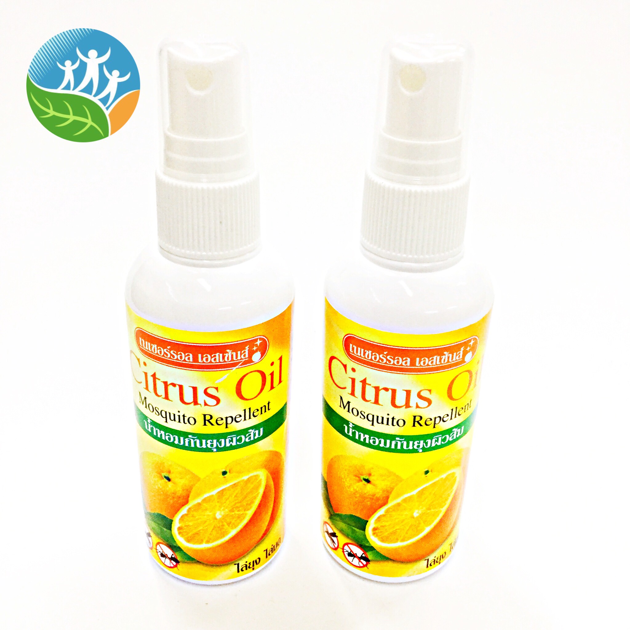 [Natural Essence] สเปรย์น้ำหอมกันยุงผิวส้ม 110มล.