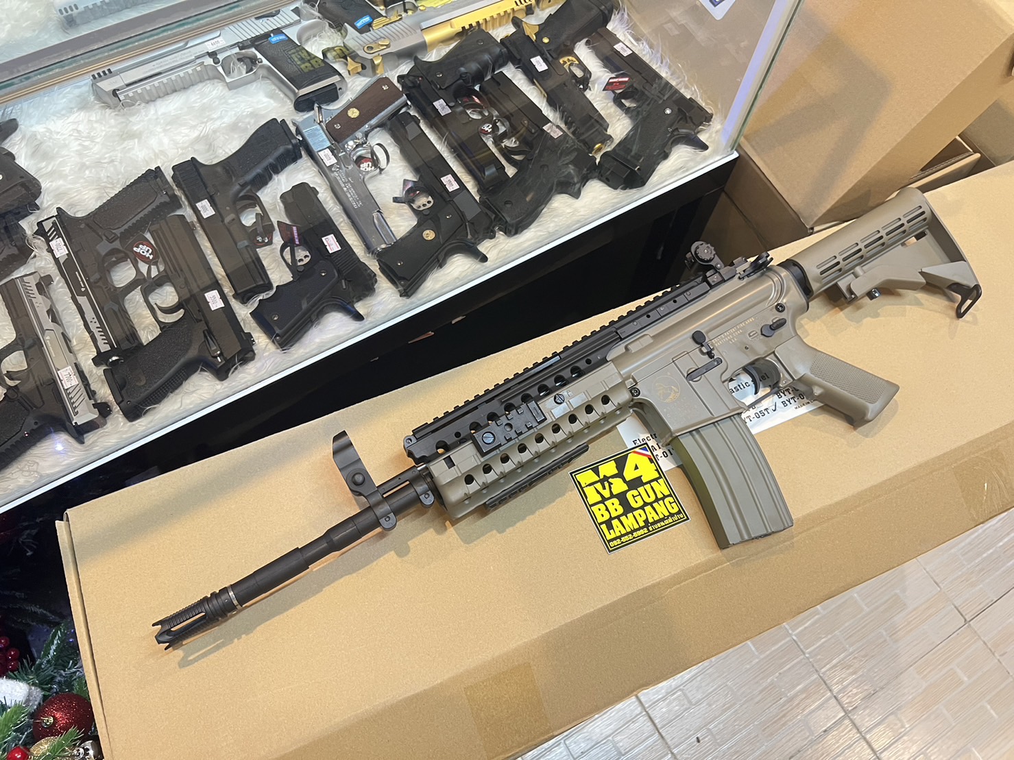 Double Bell BYT-05T M4 S-SYSTEM (ABS) TAN