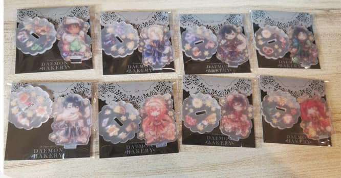 Standee_Daemon Bakery (มีตัวเลือกสินค้าด้านใน)