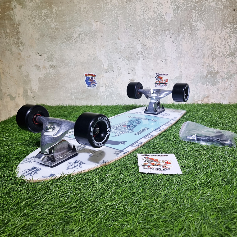 0202 Surfskate เซิร์ฟสเก็ต 66 sixty-six ขนาด 32-34" ทรัค บูชชิ่ง เล่นง่าย