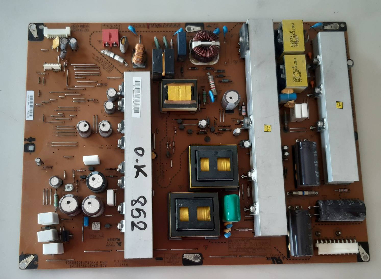 อันที่ 852 LG 50PJ350R ซัฟฟลาย EAX61397101 EAY60968701 ดีเทสแล้ว