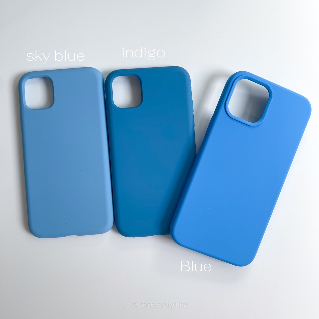 Silicone Case (blue colors)